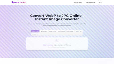 Fast & Free WebP to JPG Converter - AI tool for Image & Photo