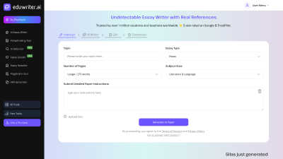EduWriter.ai - AI tool for Content Creation