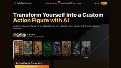 Action Figure Generator - AI tool for Design Tools