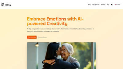 AI Hug - AI tool for Content Creation