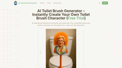 AI Toilet Brush Generator - AI tool for Content Creation