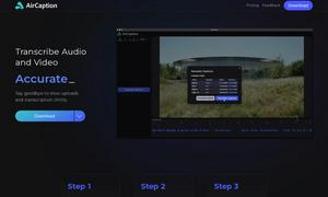 AirCaption Website
