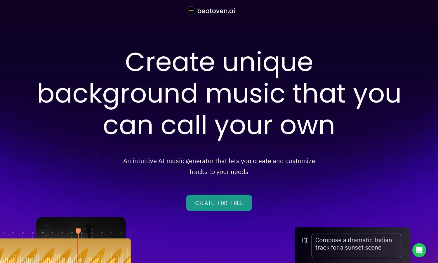 Beatoven.ai Website