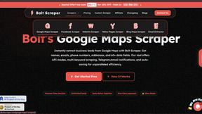 Bolt Scraper - product for Marketing