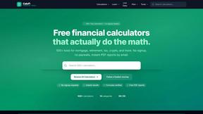 CalcFi - product for Personal Finance