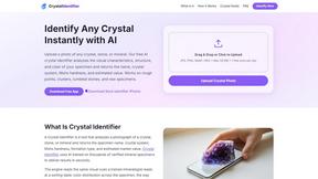 Crystal Identifier - product for AI Assistants