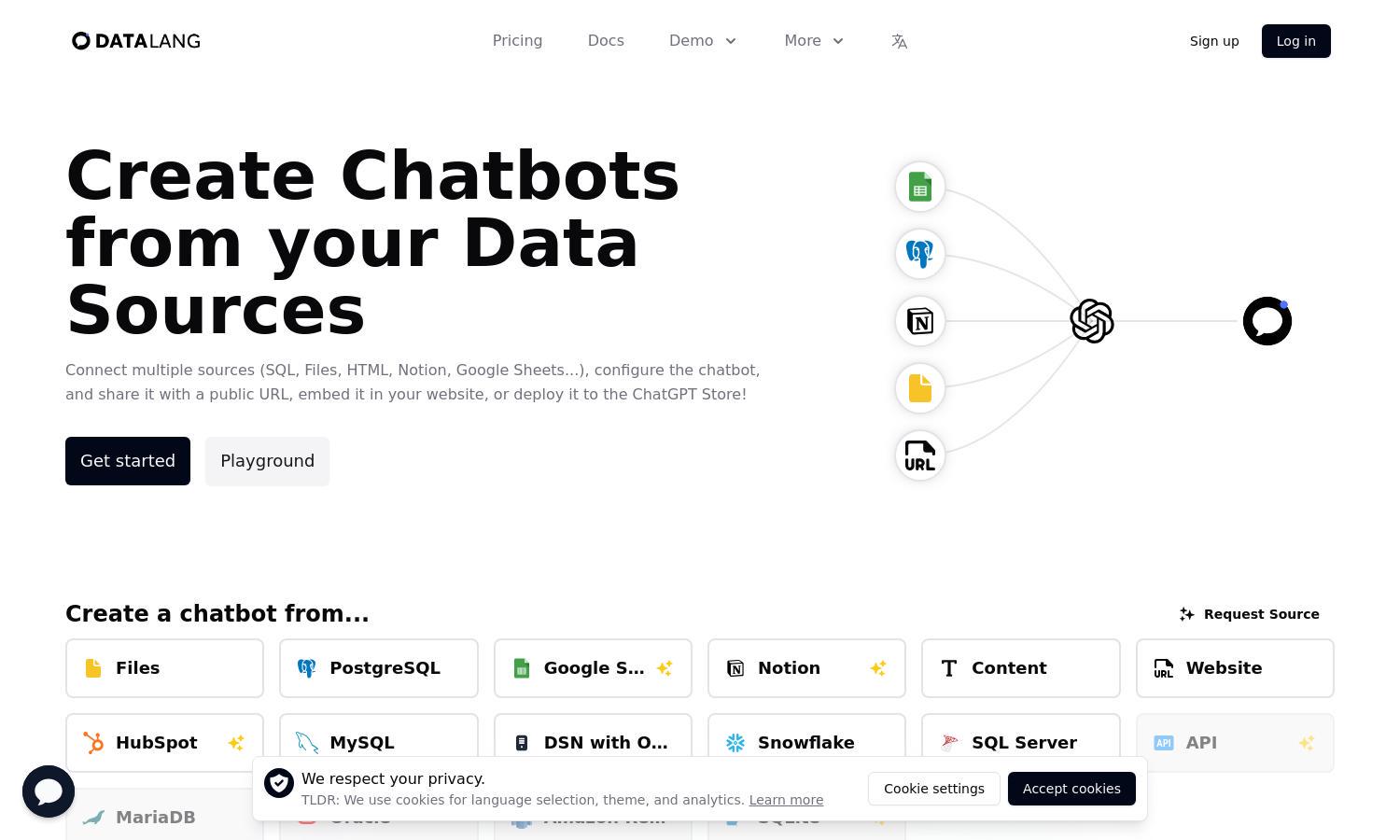 DataLang Website