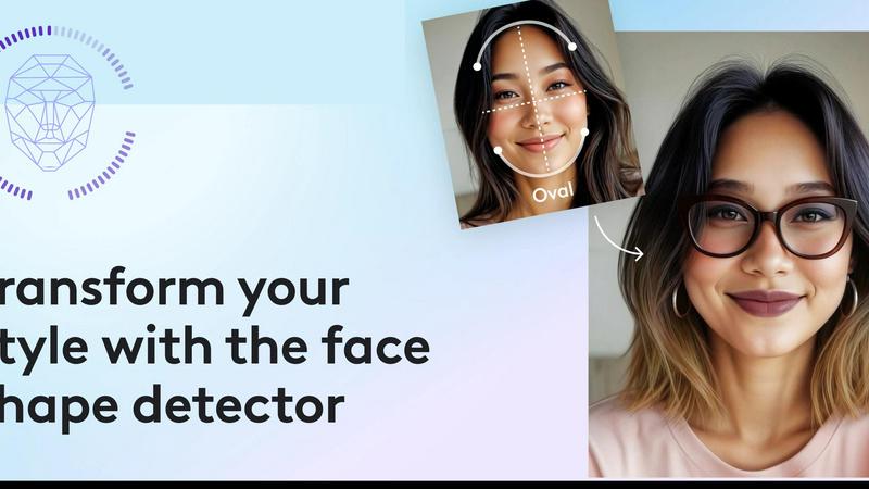 Face Shape Detector application interface and features