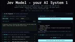 JevModel - product for APIs