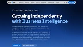 Optilise - product for Business Intelligence