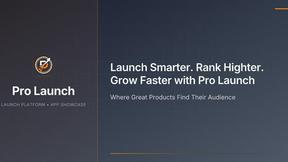 Pro Launch - product for Launch Platforms