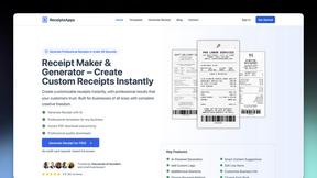 ReceiptsApps - product for Productivity & Management