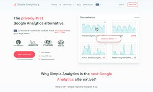 Simple Analytics Website