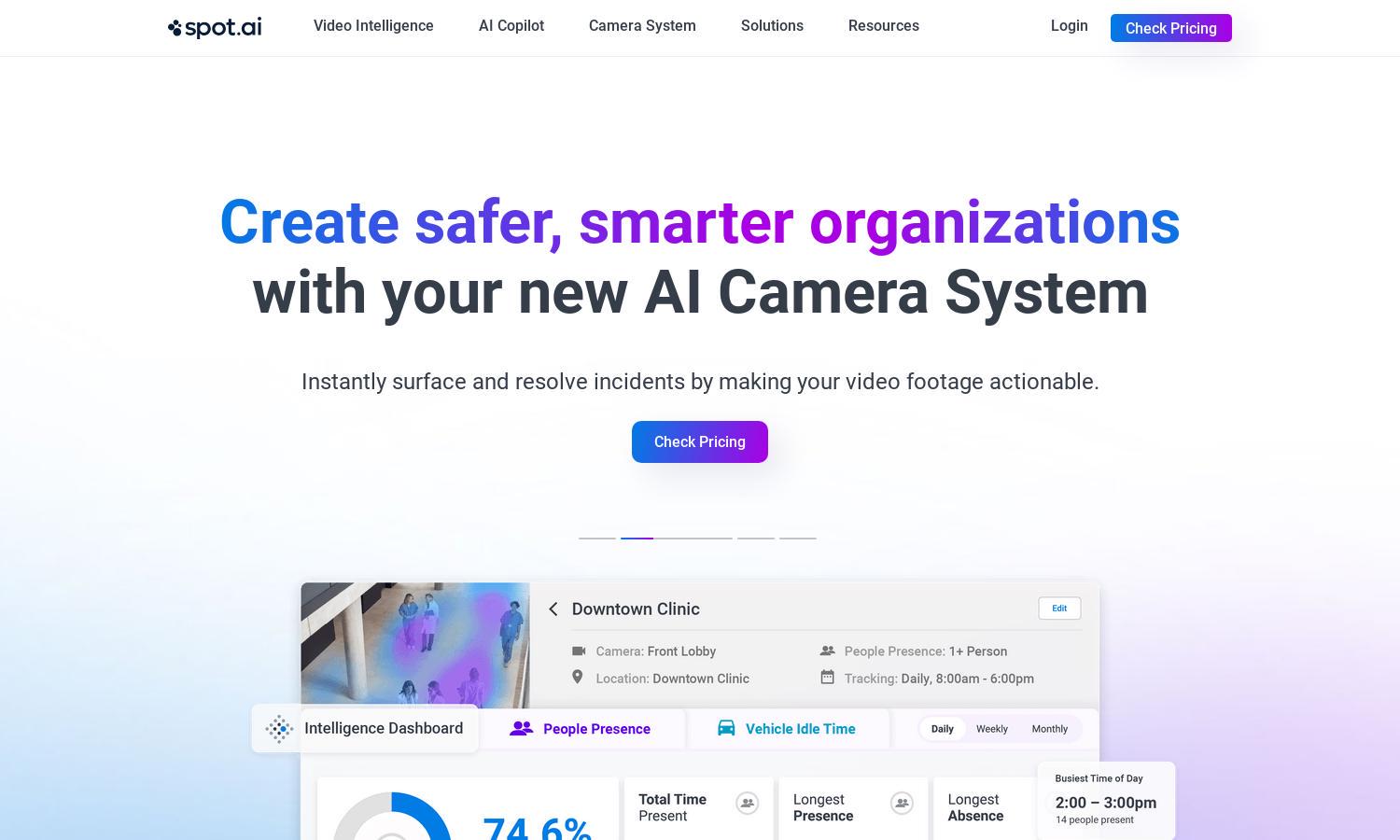 Spot AI Website