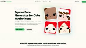 Square Face Generator - product for Image & Photo
