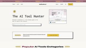 ToolHunter AI - product for Directories
