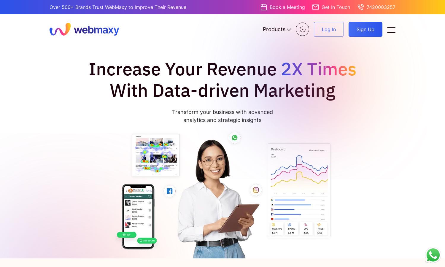 WebMaxy Website