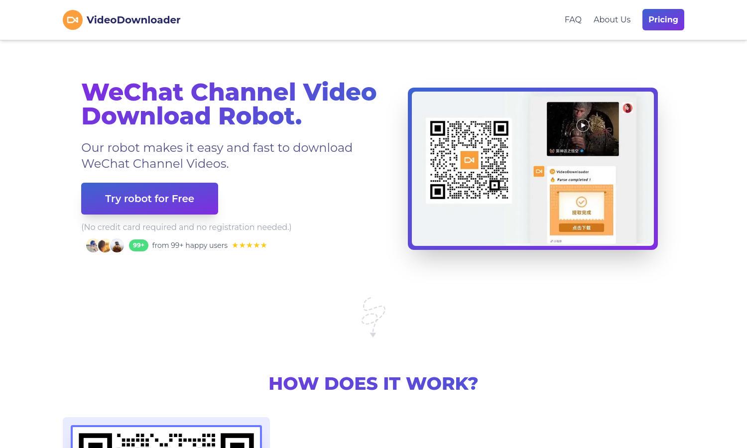 WeChat Video Downloader Website