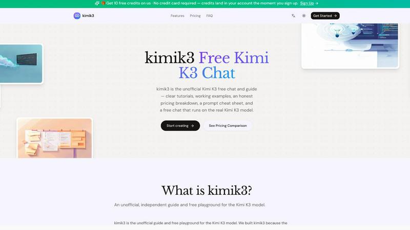 kimik3 application interface and features