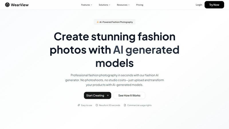 WearView application interface and features